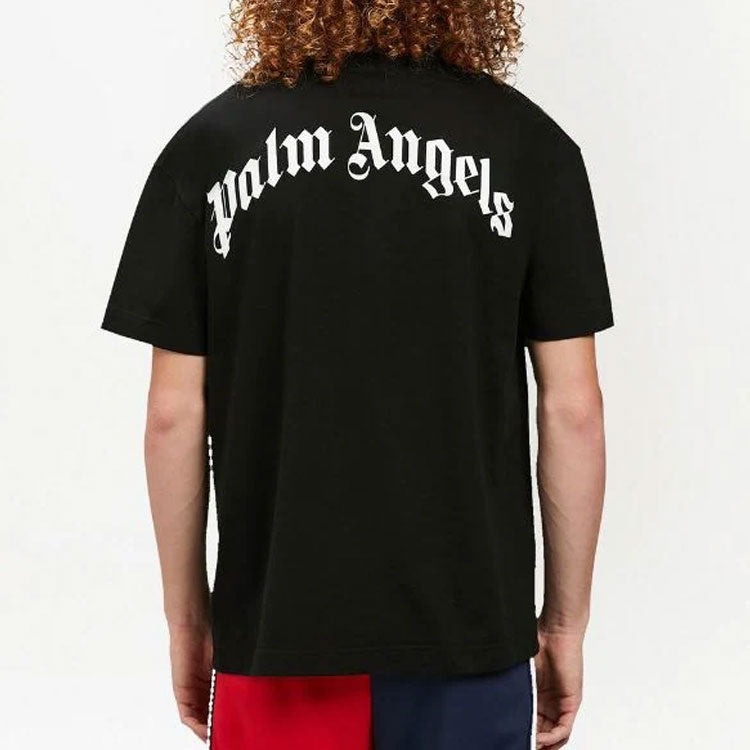 Palm Angels SS22 Broken Palm Classic T-Shirt 'Black Green' PMAA001S22JER0221055