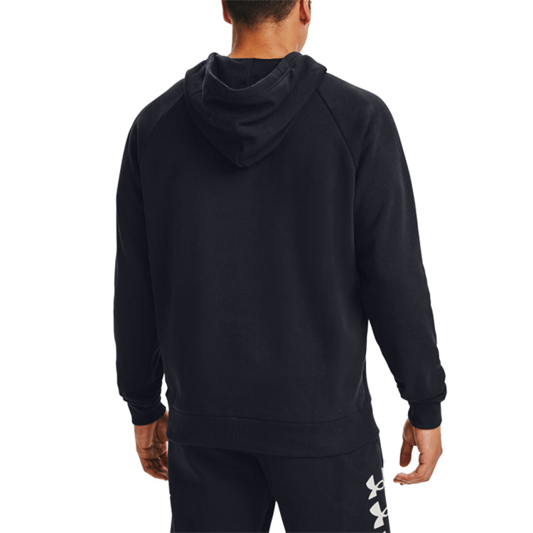 Under Armour Rival Fleece Multilogo Logo Hoodie 'Black' 1357094-001