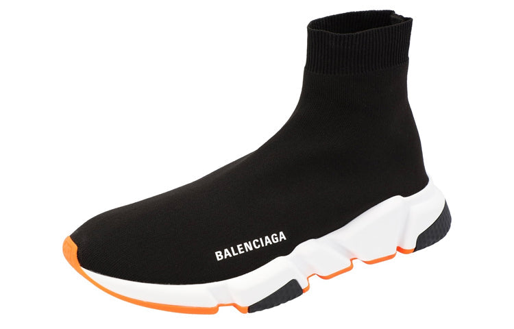 Balenciaga Speed Sneaker 'Black Fluo Orange' 587286W17041917