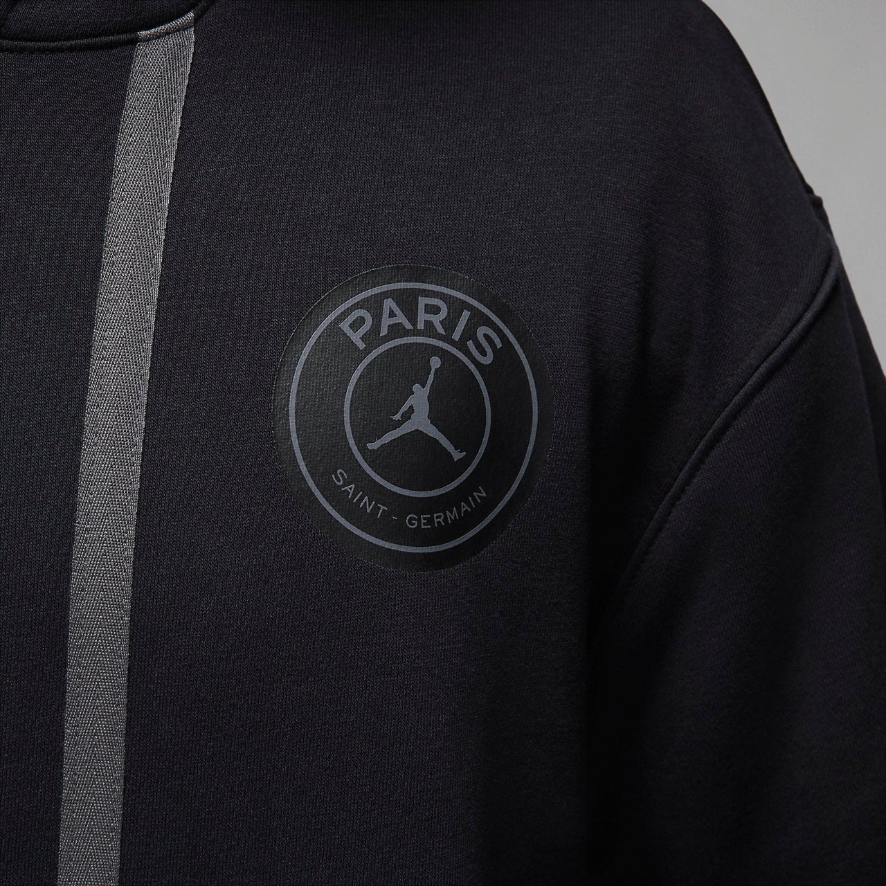 Air Jordan x Paris Saint-Germain Fleece Pullover Hoodie Asia Sizing 'Black' DZ2924-010