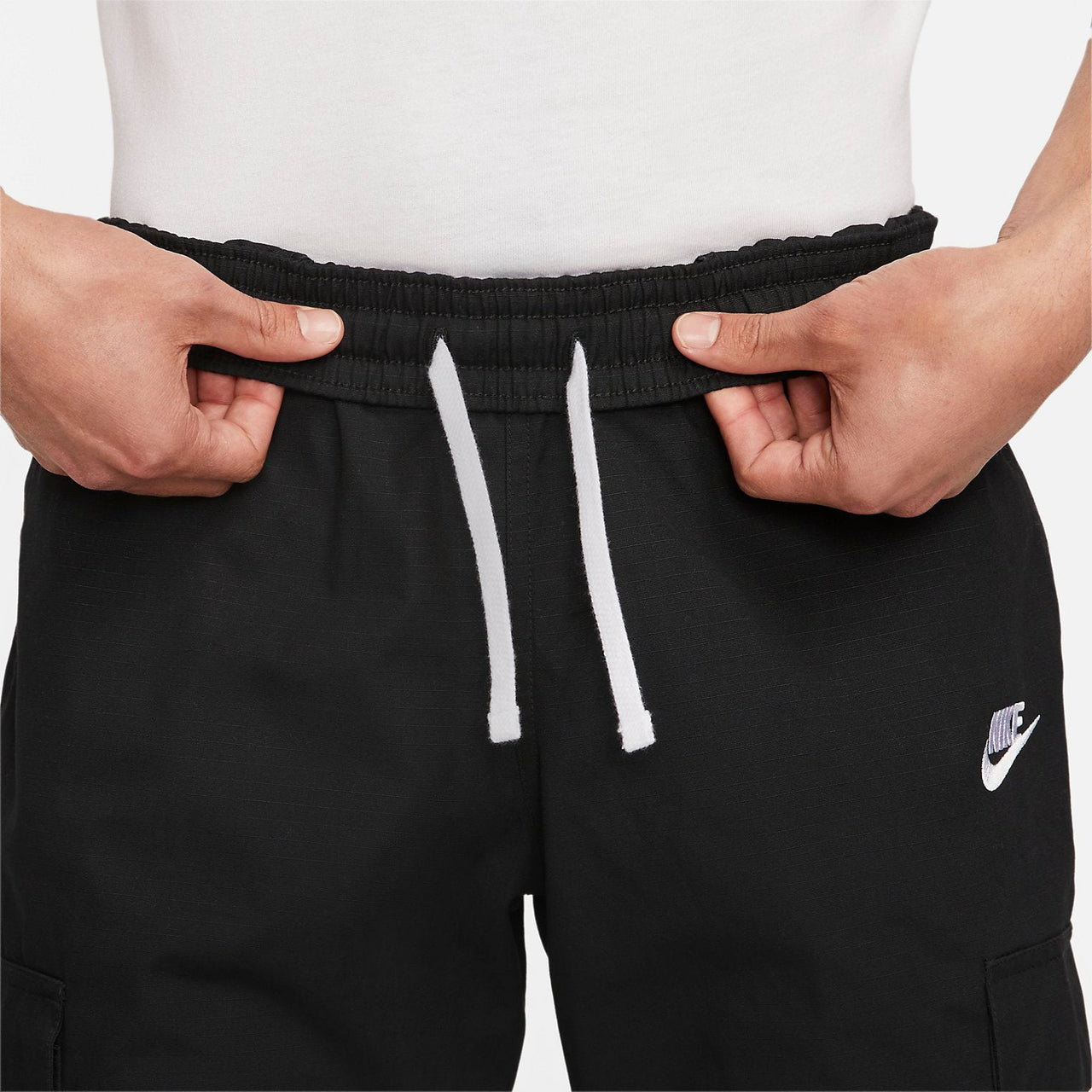 Nike Club Woven Cargo Pants 'Black' DX0614-010