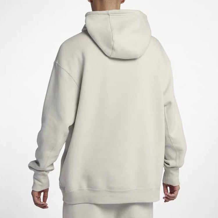 Men's Nike Nsw Fleece Lined Stay Warm White Pullover 943574-072