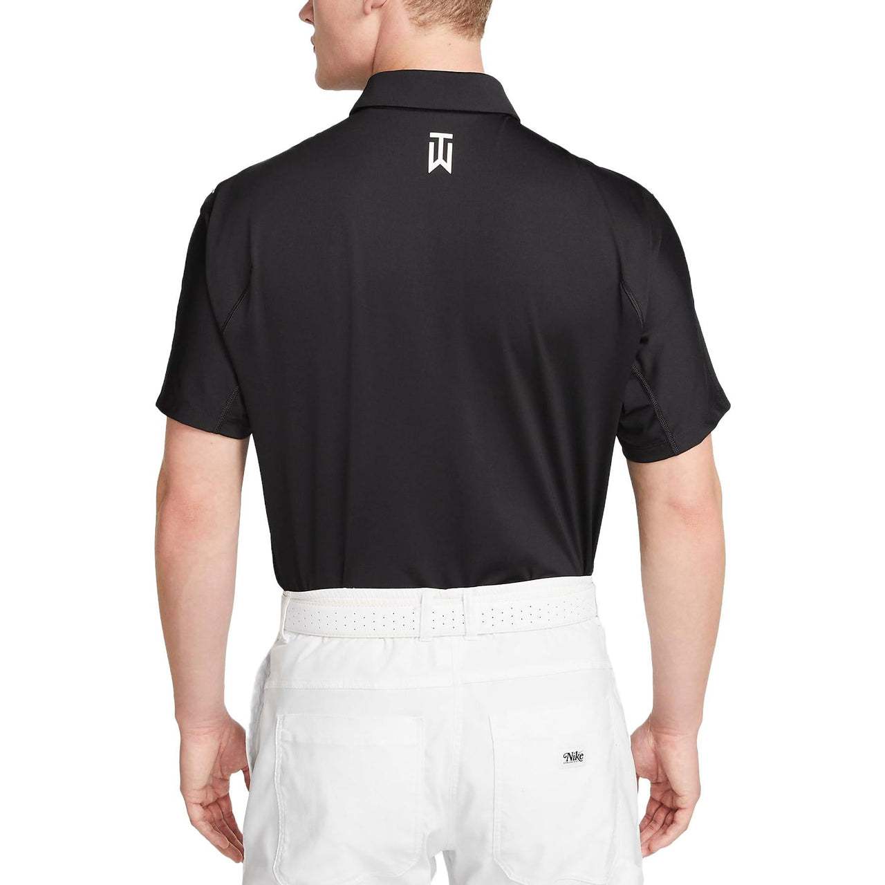 Nike Dri-Fit Tiger Woods Striped Golf Polo Shirt 'Black' DR5318-010