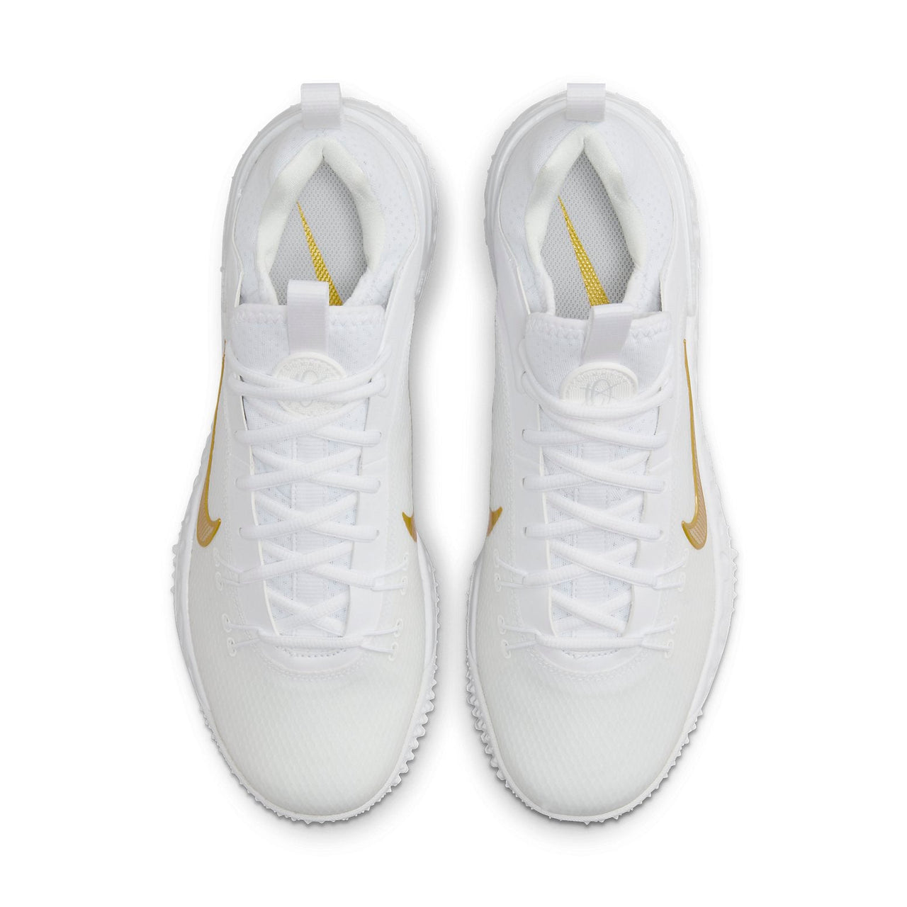 Nike Huarache 9 Elite TF LAX 'White Metallic Vivid Gold' FN0310-100