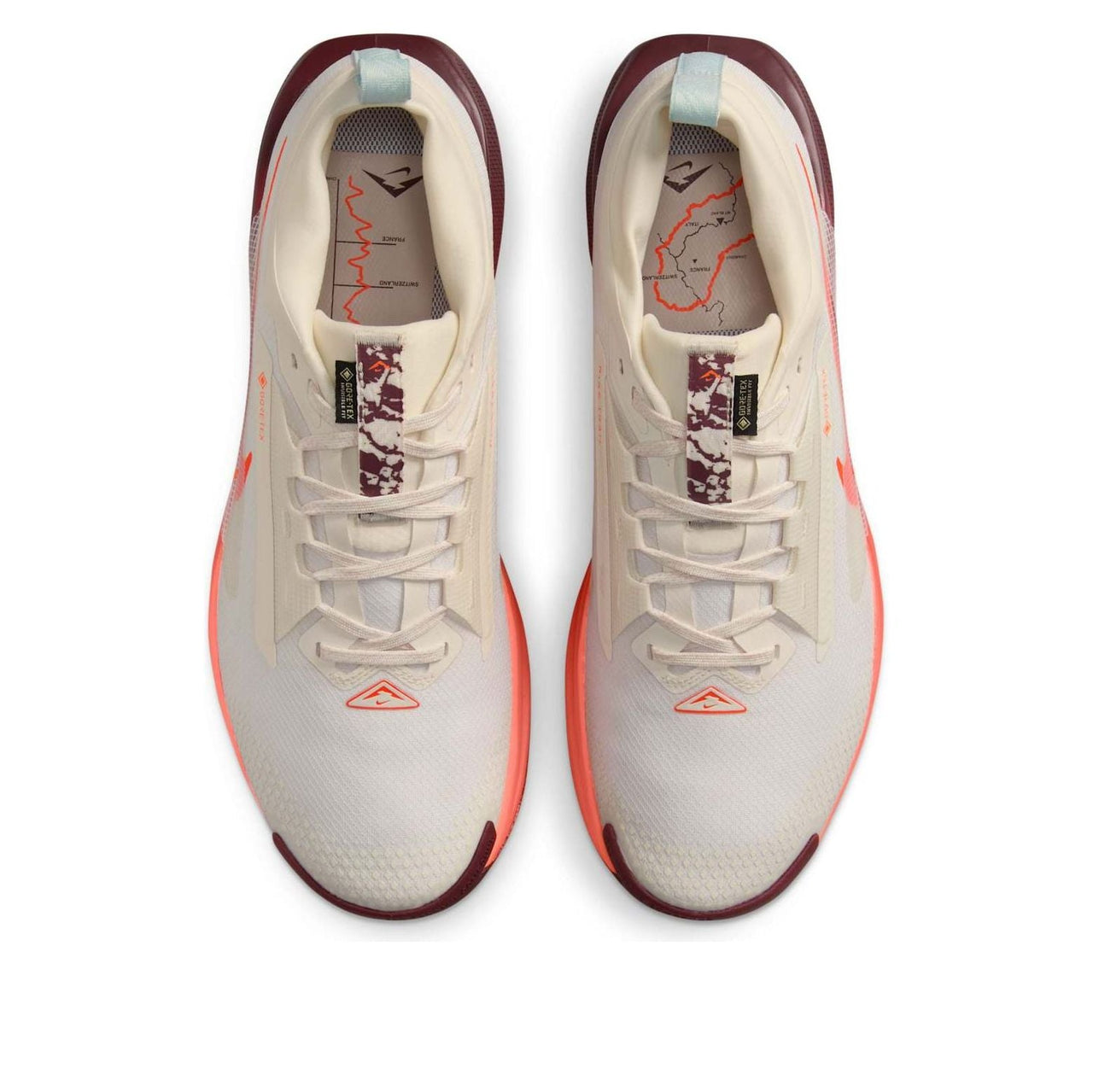 Nike React Pegasus Trail 5 Gore-Tex 'Sail Glacier Blue Dark Team Red Hyper Crimson' FQ0908-104
