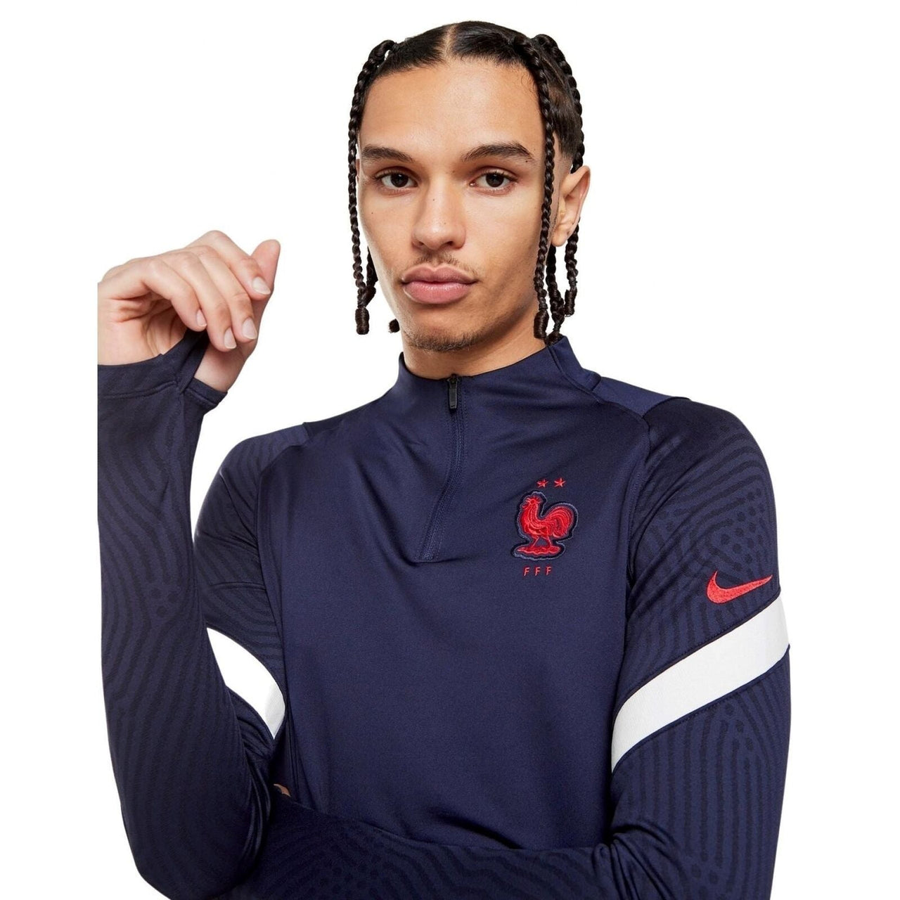 Nike Vaporknit France Strike Sweatshirt 'Blue' CD2170-498