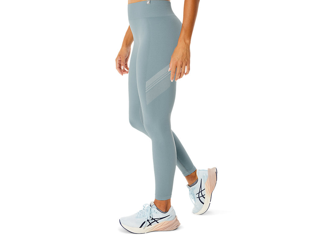 (WMNS) ASICS Nagino Flex Seamless Leggings 'Light Steel' 2032C728-405