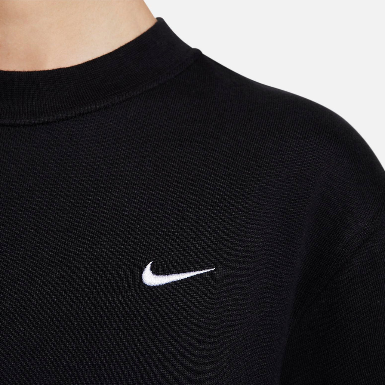 Nike Solo Swoosh Long-Sleeve Top 'Black' DX0885-010