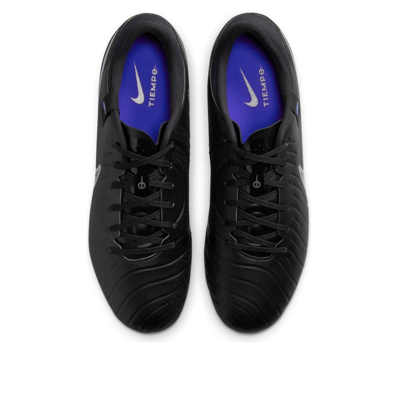 NIKE Tiempo Legend 10 Academy HG Spikes 'Black Hyper Royal Chrome' DV4339-040