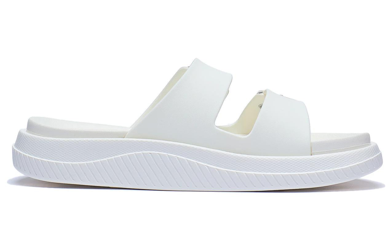 (WMNS) Li-Ning Clap Slippers 'White' AGAT008-1