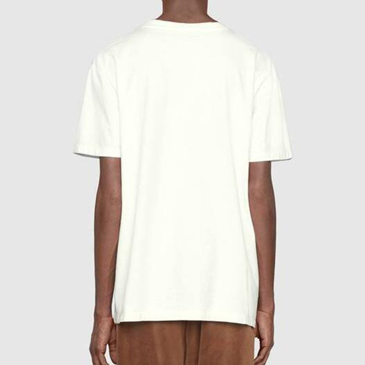 GUCCI White Cotton Oversize With Interlocking G White 565806-XJBAU-9037