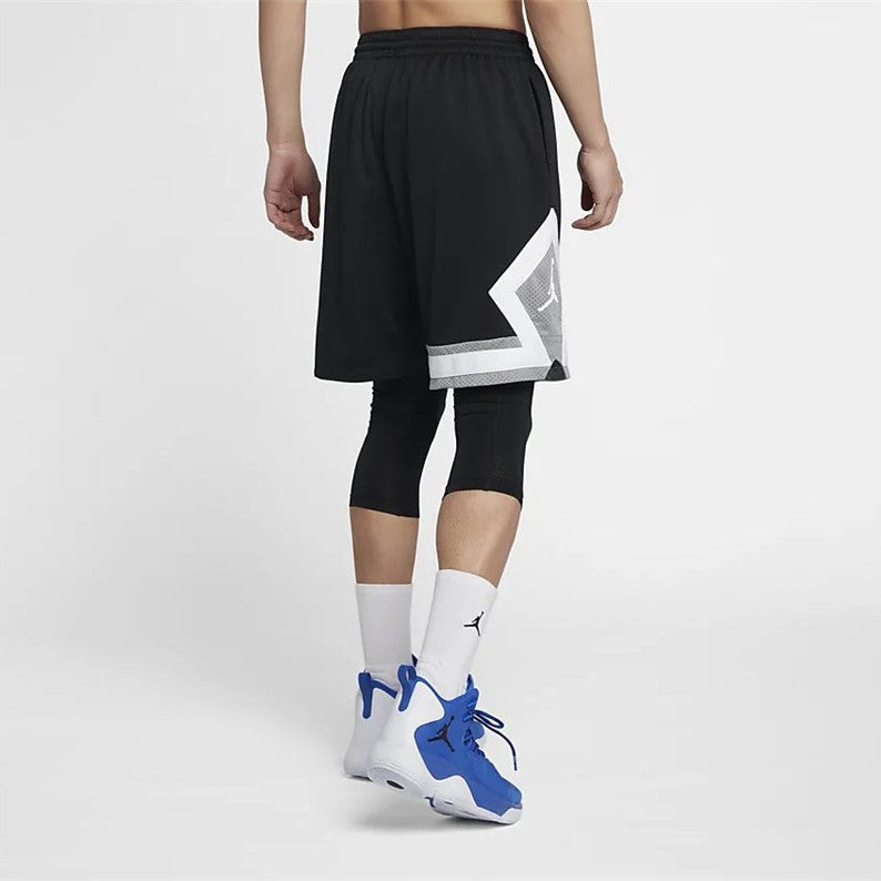 Air Jordan Drawstring Casual Sports Shorts Black CZ2505-010