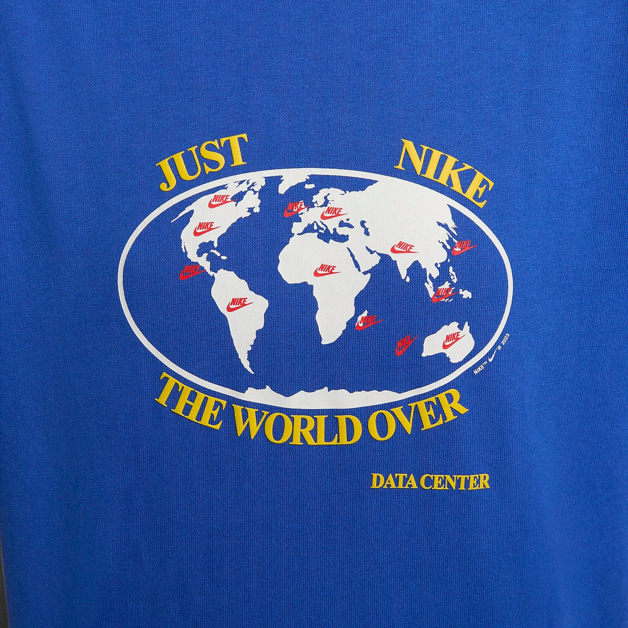 Nike Worldover Football T-Shirt 'Blue' FB2750-480