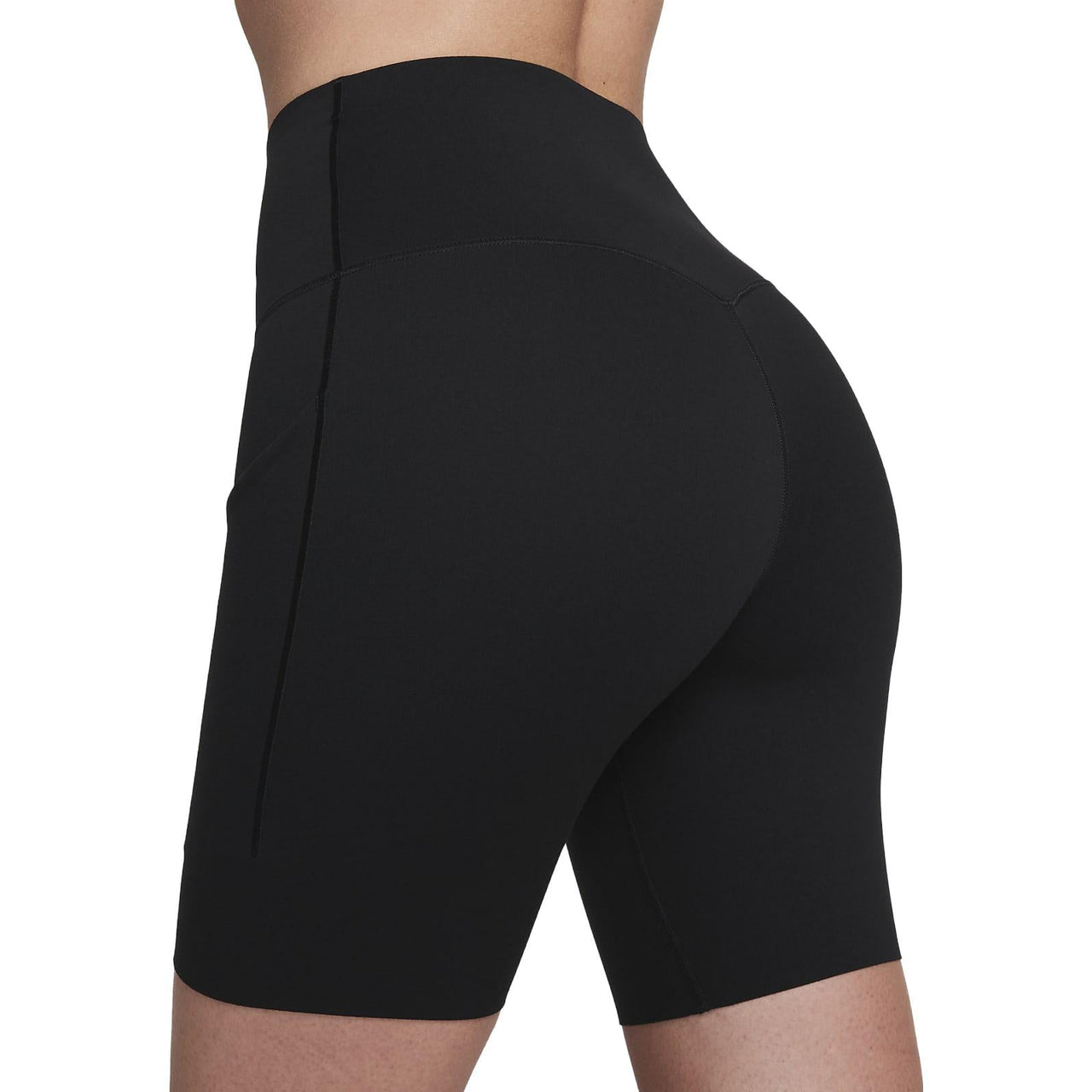 (WMNS) NIKE DRI-FIT UNIVERSA MEDIUM-SUPPORT SHORTS WITH POCKETS 'Black' DQ5995-010