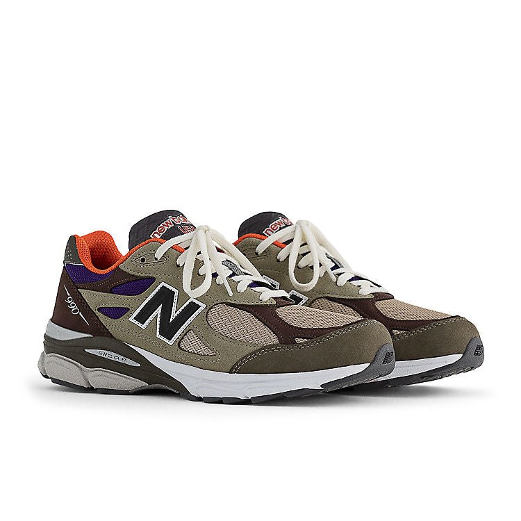 New Balance 990v3 Made in USA 'Teddy Santis Khaki Orange' M990BT3