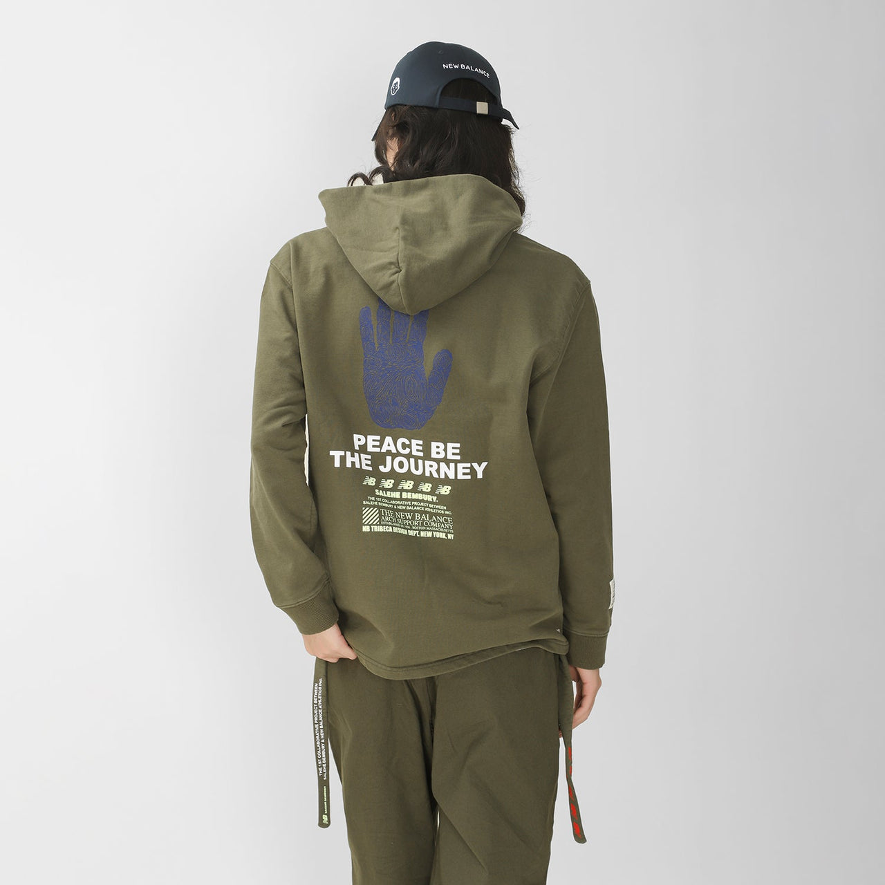 New Balance x Salehe Bembury Unisex Printing Green MT11567-OLG