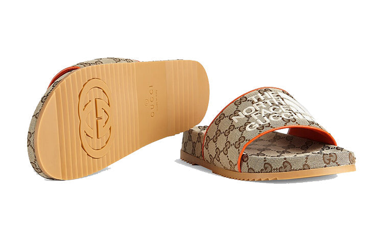Gucci Slide x The North Face 'Beige Orange' 679904-2HKM0-9770