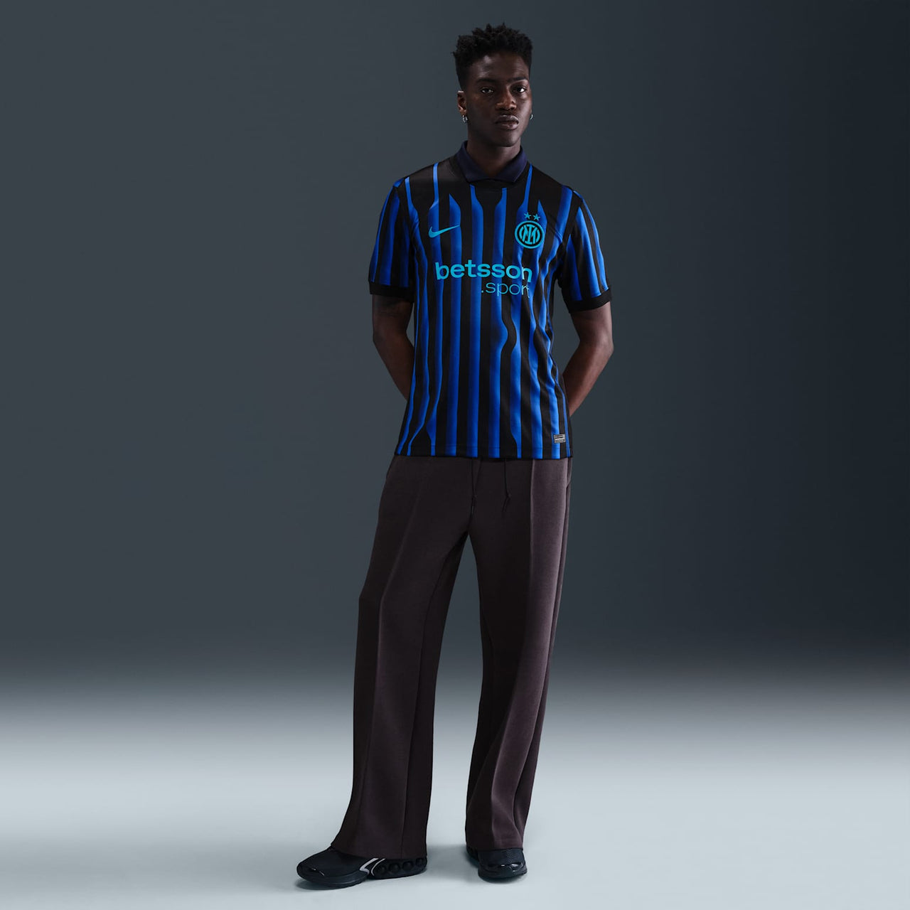 Nike Inter Milan 25/26 Stadium Home Jersey 'Blue Black' HJ4591-439