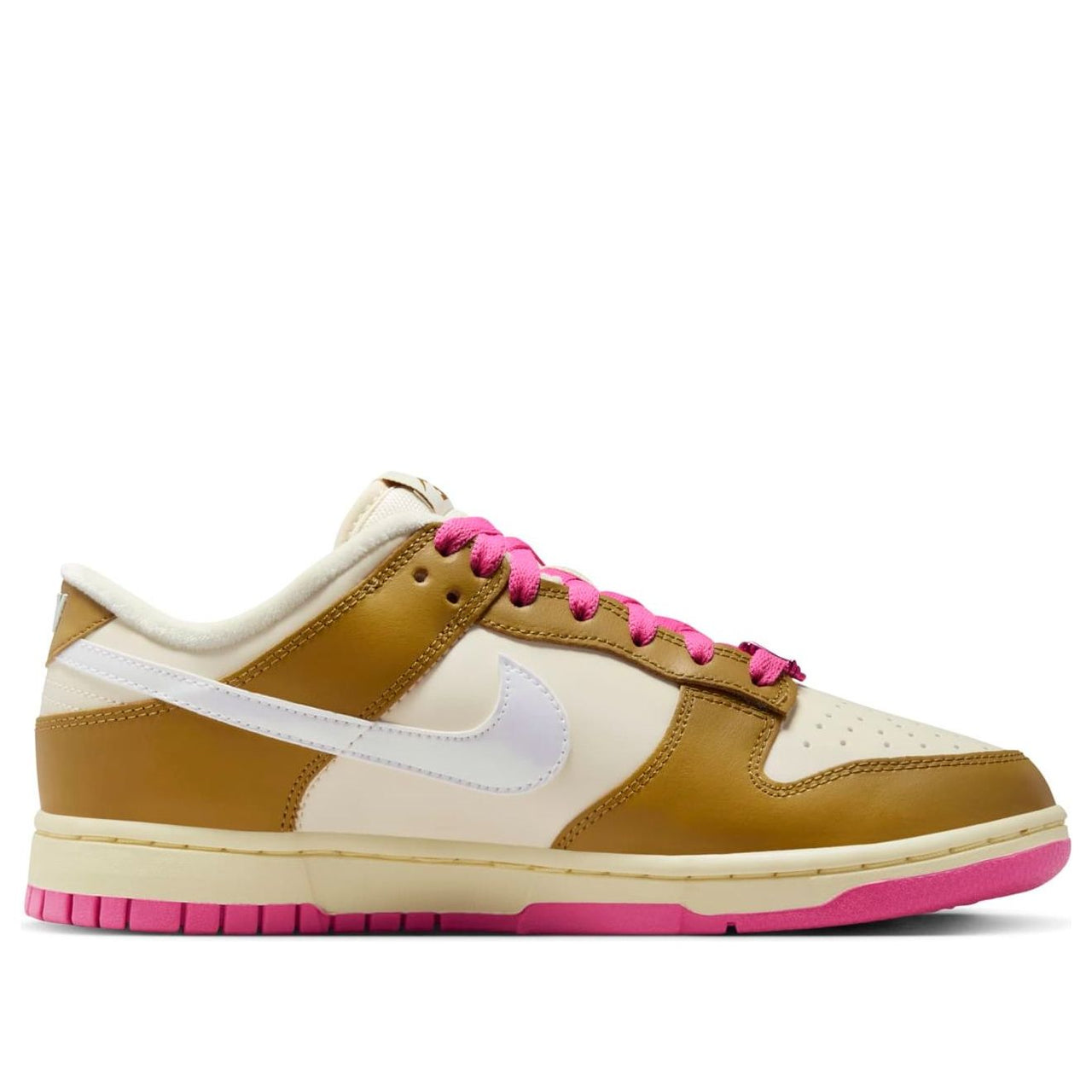 (WMNS) Nike Dunk Low 'Just Do It - Bronzine Pink' FD8683-700