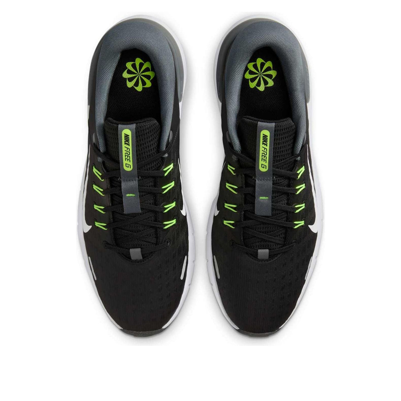 Nike Free Golf Next Nature 'Black Iron Grey Volt White' FN0332-001
