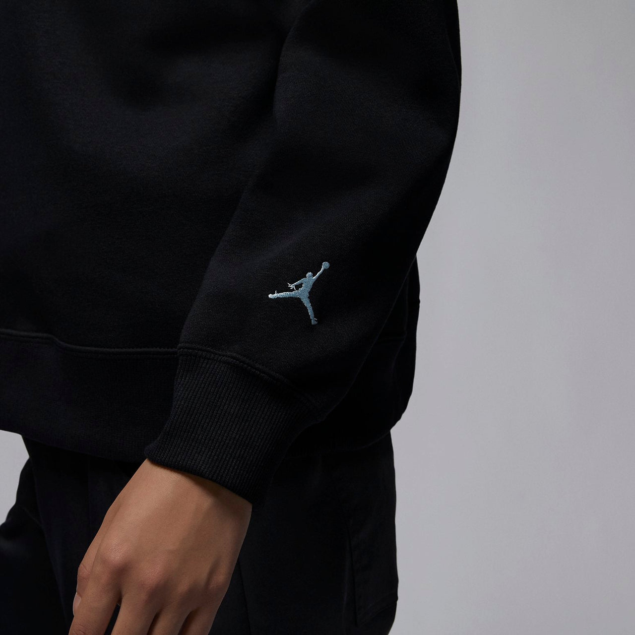 Air Jordan Brooklyn Fleece Graphic Sweatshirt 'Black' FD7158-010