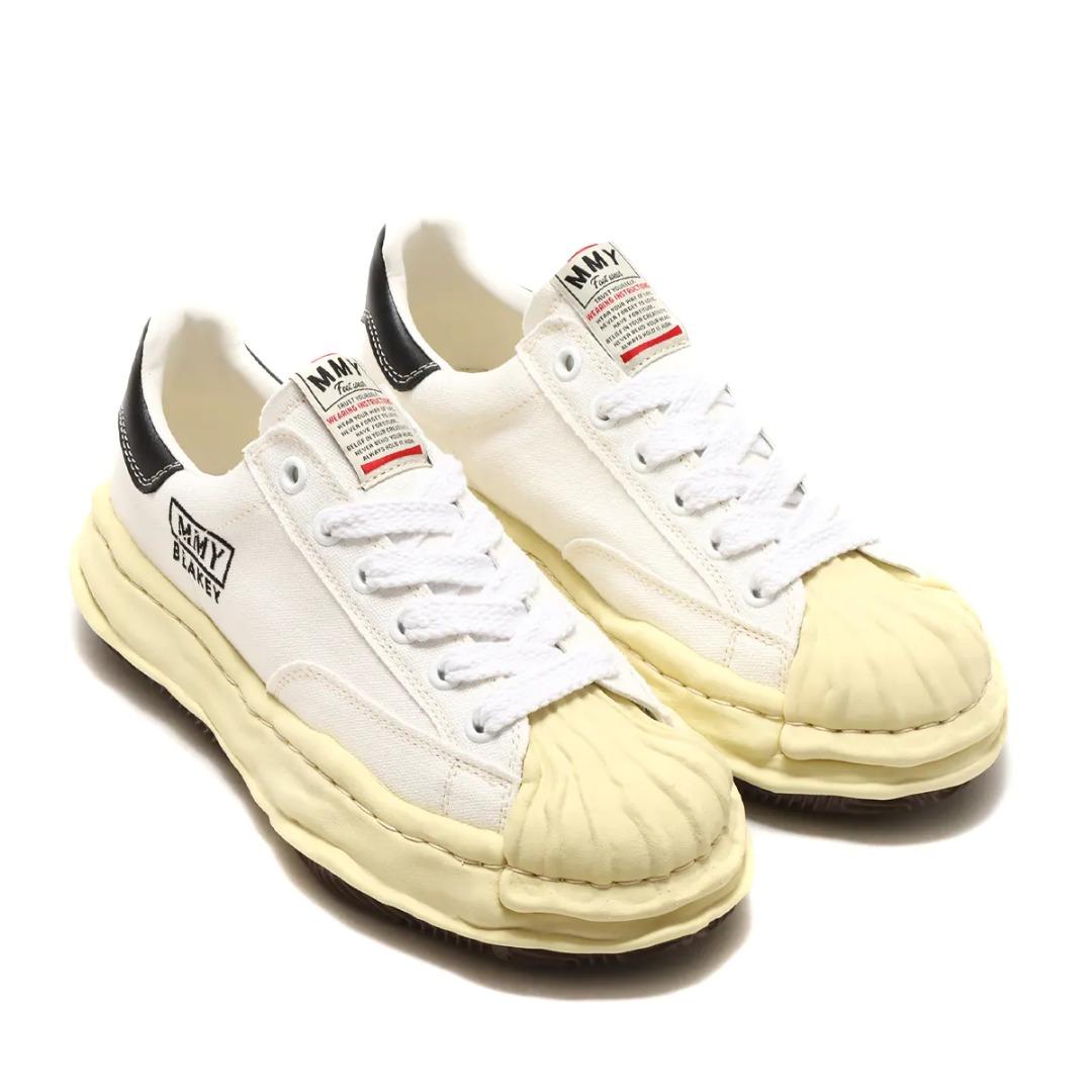 Maison MIHARA YASUHIRO BLAKEY VL OG Sole Canvas Low-top Sneaker 'White' A09FW732-WHT