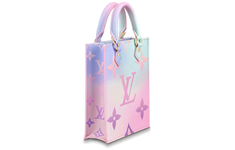 LOUIS VUITTON Petit Sac Plat Sunrise Pastel