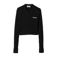 MIU MIU SS24 Sweater Women's Black