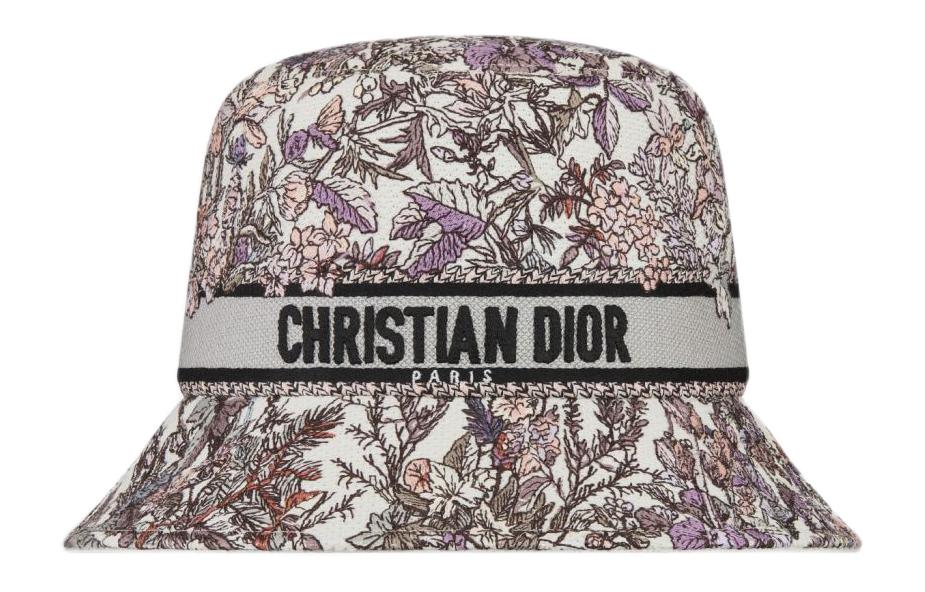 DIOR Cotton Bucket Hats Women's Multicolor