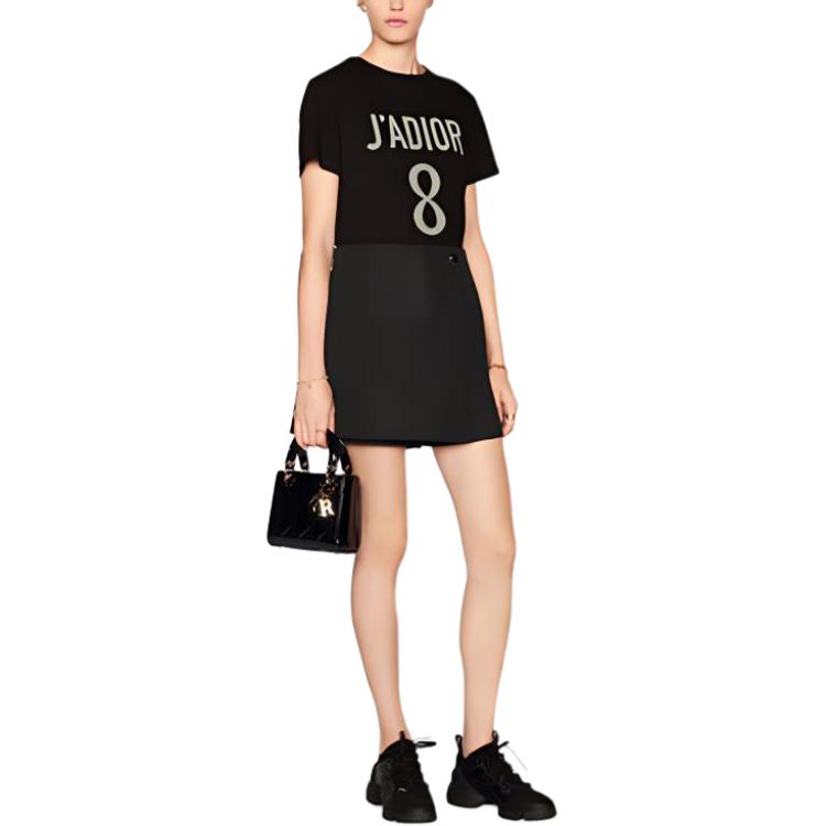 DIOR SS22 T Shirt Women's Black