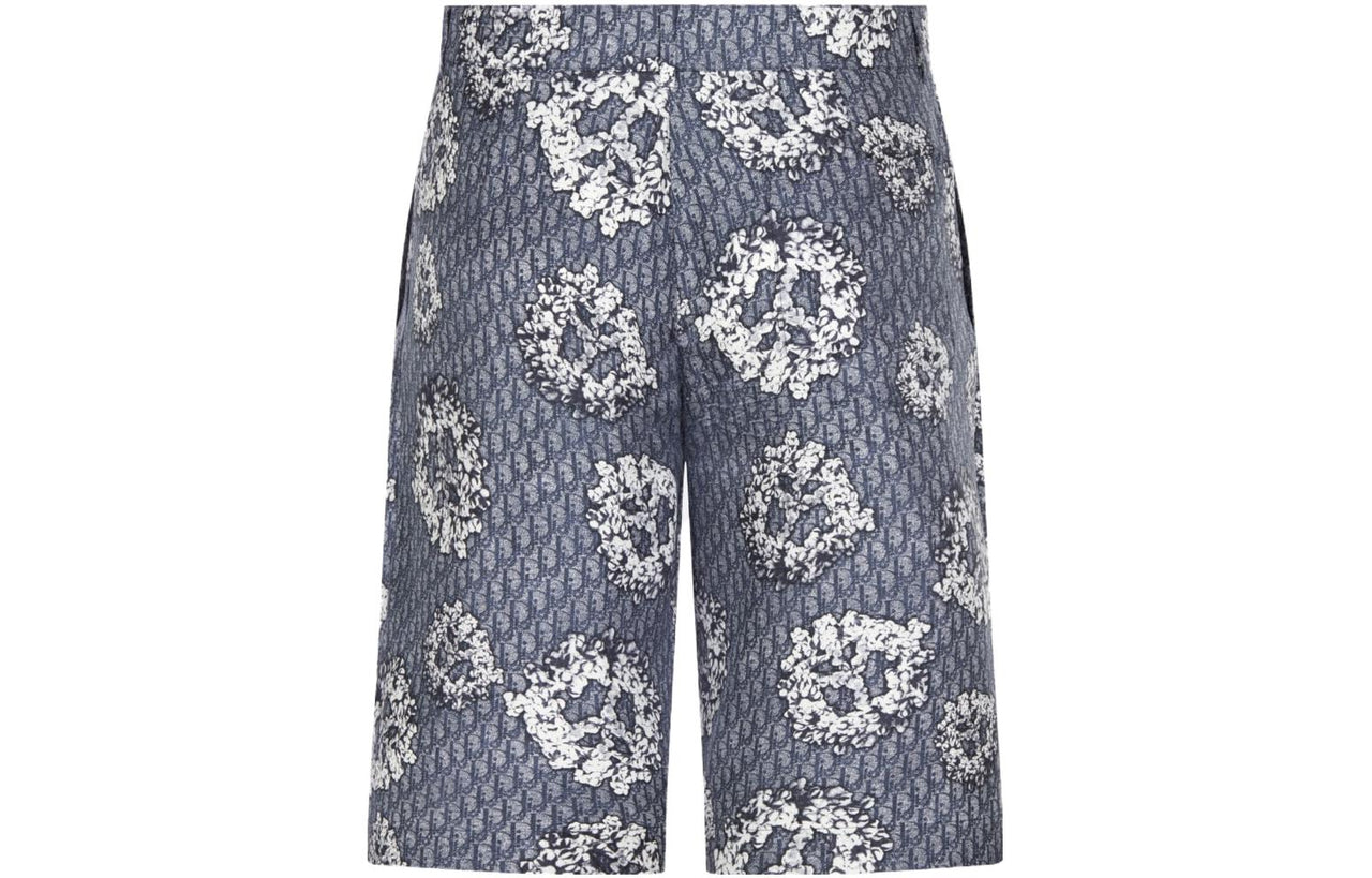 DIOR X Denim Tears Silk Twill Shorts