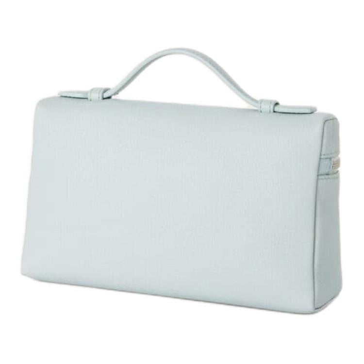 Loro Piana ExtraPocket Cow Leather Shoulder Bag Crossbody Bag Handbag Women's Mint Breeze With Antique Silver Accents