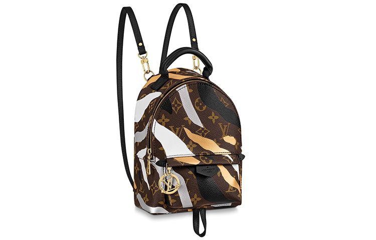 LOUIS VUITTON Lvxlol Palm Springs Monogram Mini Gold/Silver