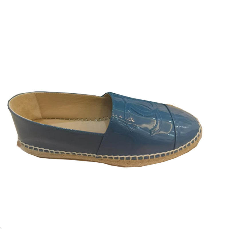 CHANEL 22A Early Autumn Espadrilles Women's Blue