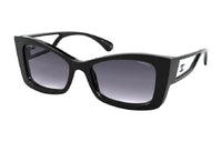 CHANEL Irregular Shape Sunglass Women's