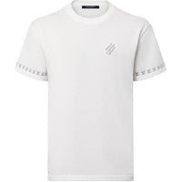 LOUIS VUITTON 1AGMIF Signature Short-Sleeved Cotton Crewneck