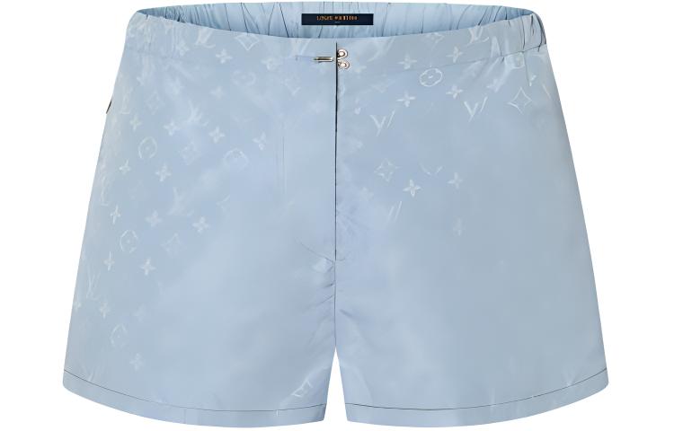 LOUIS VUITTON Monogram Print Jogging Shorts