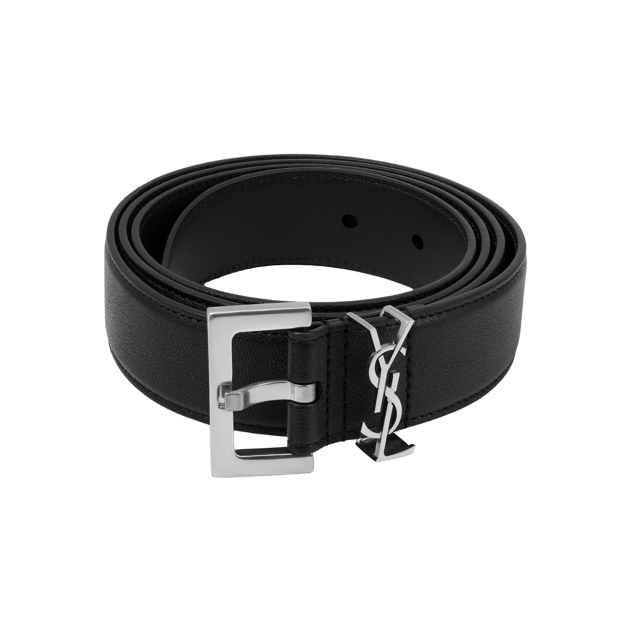 SAINT LAURENT Leather Belts Unisex