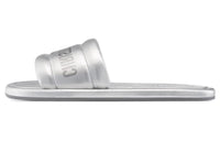 DIOR Every D Slide Slippers Women's Silver