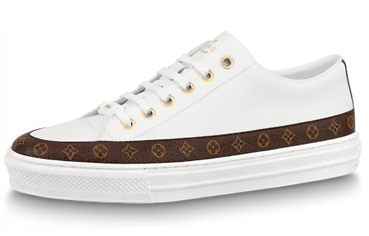 LOUIS VUITTON Stellar Sneakers 'White With Monogram Deco' Women's