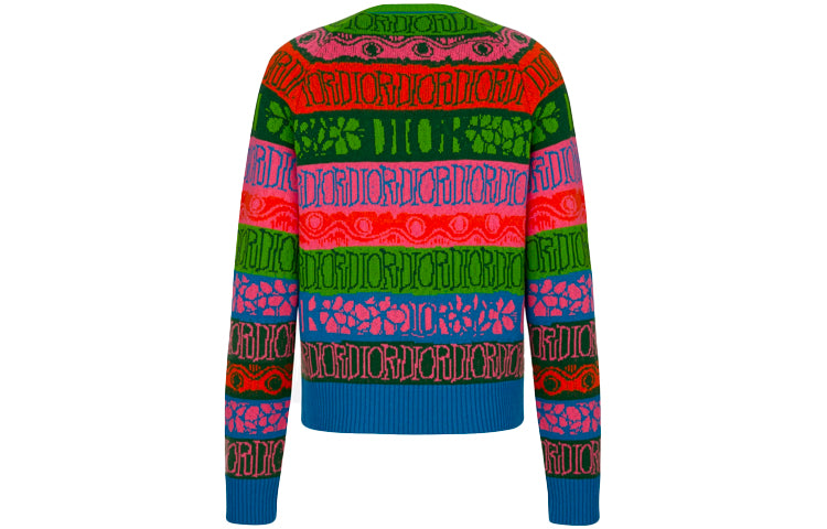 DIOR Loose Fit Knitwear Men's Multicolor