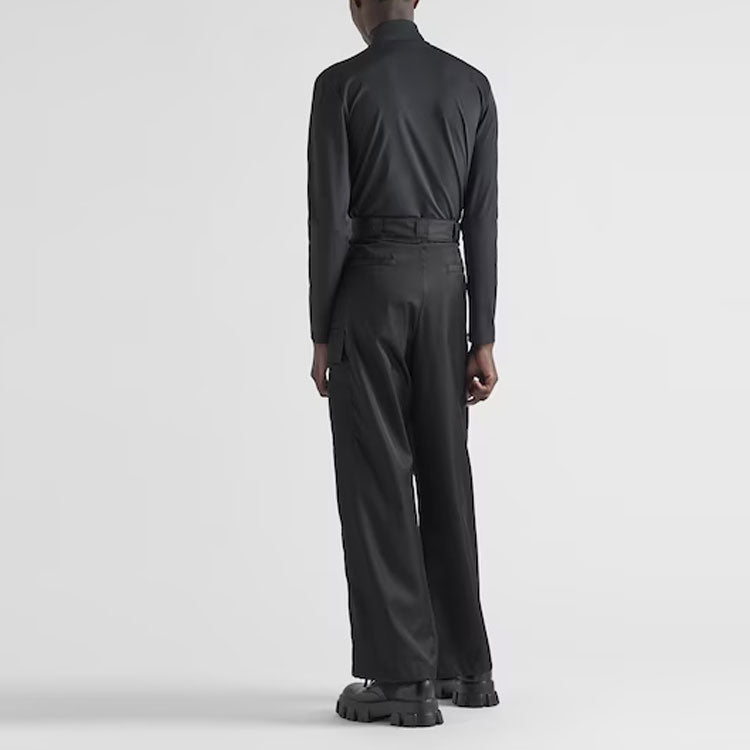 PRADA Triangle-logo Roll-neck Top