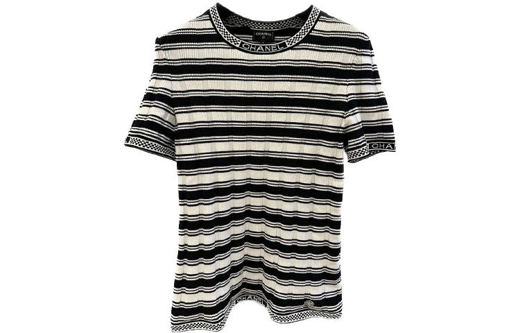 CHANEL T-Shirts Women's Black