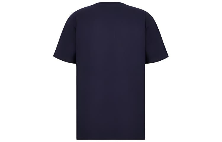 DIOR Quarterly New Products T-Shirts Men Navy