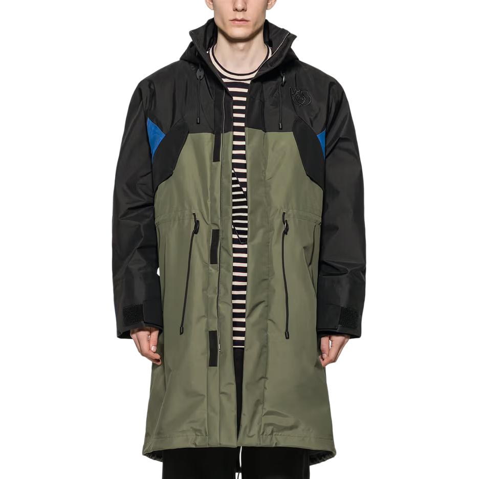 LOEWE Trench Coats Men Green