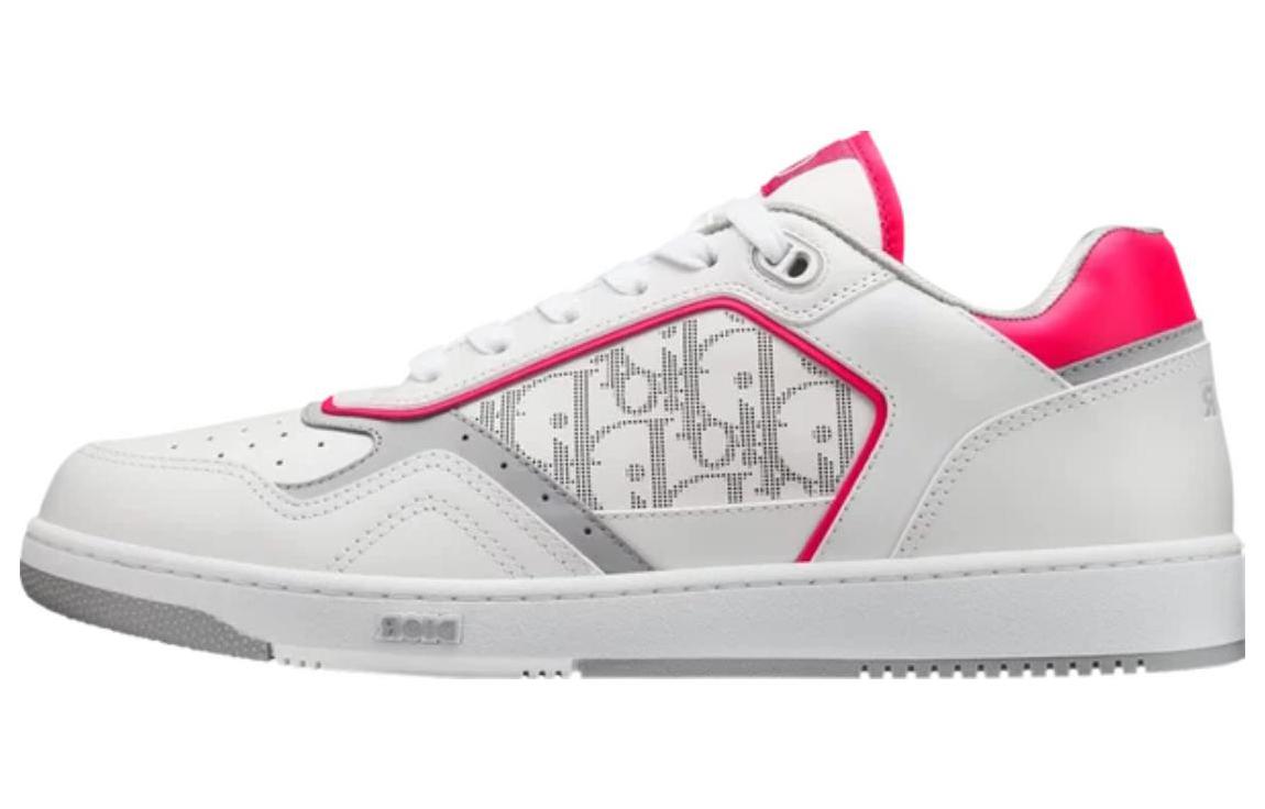DIOR B27 Low White Neon Pink