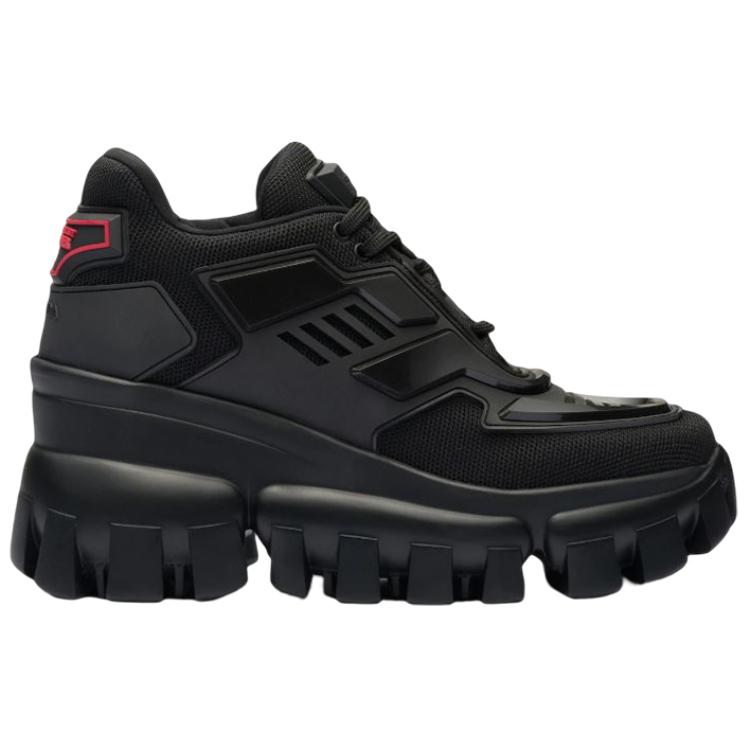 PRADA Cloudbust Thunder Mid Top Sneakers 'Black' Women's