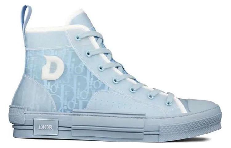 DIOR B23 High Top Daniel Arsham Light Blue