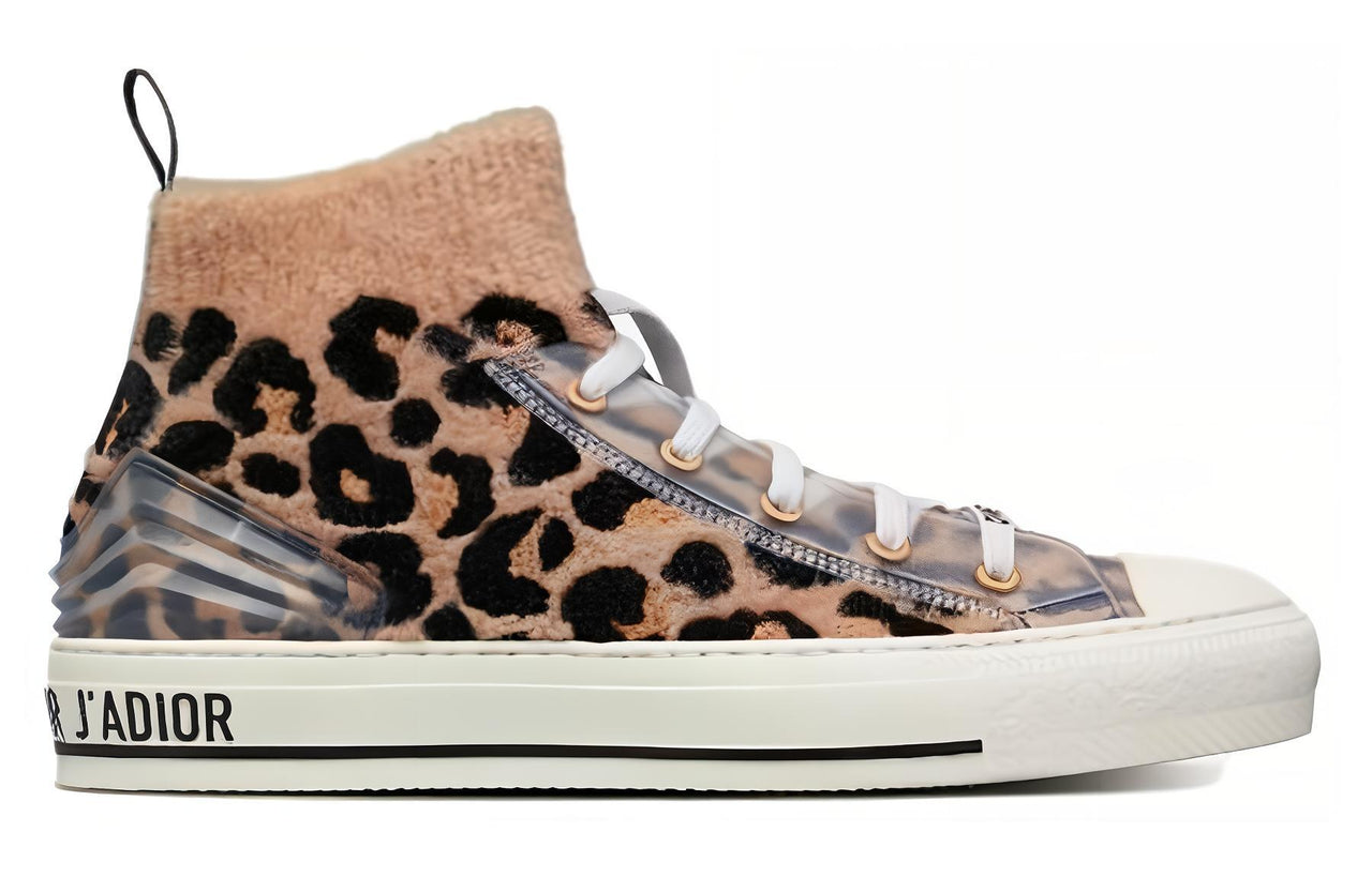 DIOR Walk'n'Dior High Top Stylish Skateboarding Shoes Women's