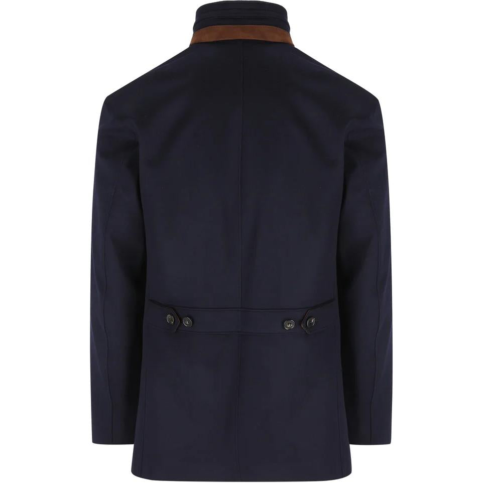 Loro Piana High-Neck Long Sleeved Jacket